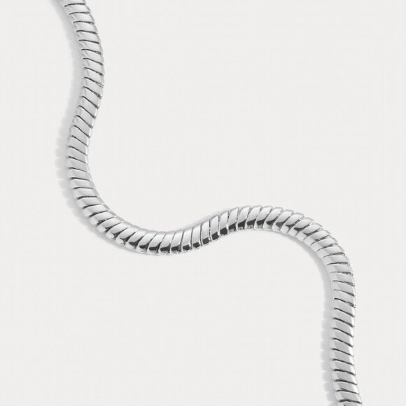 Large Raissa Chain by Lili Claspe/Silver 16” - Picture 7 of 7